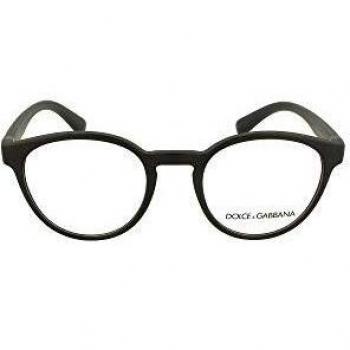Dolce & Gabbana marco óptica DG5046 2525 negro MATE de plástico del tamaño de 49 mm de hombre