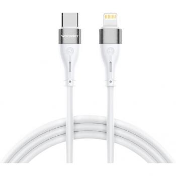 Cable USB Wozinsky WSTCL1 Lightning a USB-C PD 27W 1m blanco