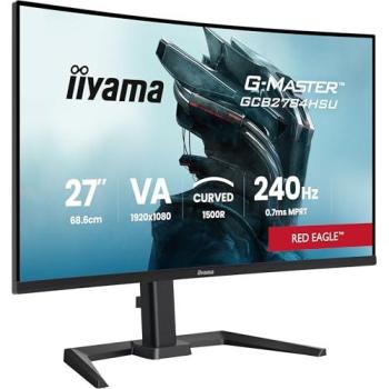 Monitor iiyama G-Master GCB2784HSU-B1 27 Curvo FHD 240Hz VA FreeSync Premium HDR10 Ajuste de altura