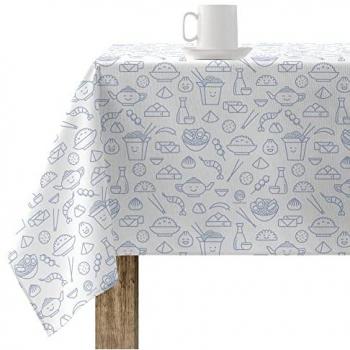 Mantel antimanchas Belum 0400-61 Multicolor 250 x 150 cm, tejido 100% algodón, impermeable y repelente a líquidos, tacto suave