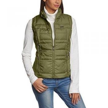 Napapijri AVE QUILTED - Camiseta sin mangas para mujer, color verde