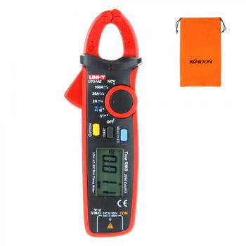 Ticfox UNI-T UT210E Pinza amperimétrica Multímetro digital de mano RMS AC/DC Mini pinza multímetro