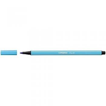 STABILO 68/57 - Rotulador Stabilo Acuarelable Pen 68 Azul Celeste 1 Mm