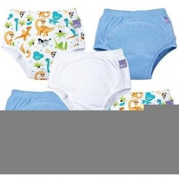 Bambino Mio, pañal de aprendizaje, niño mixto dino, 18-24 meses, pack de 5