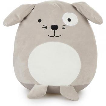 Cojín Molón Woof Balvi Gris en Forma de Perro Extra Suave