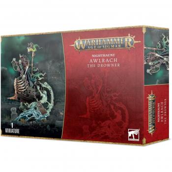 AWLRACH EL AHOGADOR - JUEGO DE MINIATURAS - WARHAMMER AGE OF SIGMAR - NIGTHAUNT, incluye miniatura de alta calidad, detalles intrincados y diseño temático