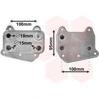 Enfriador de aceite VAN WEZEL 30003495