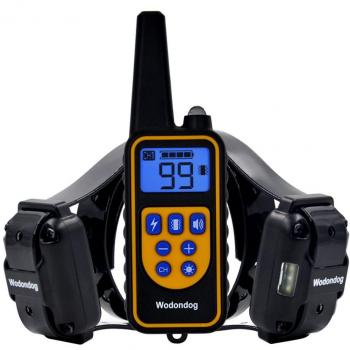Collar de adiestramiento para Perros con Control a Distancia 300 Metros 2 collares