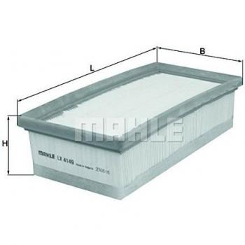 MAHLE ORIGINAL Filtro de aire