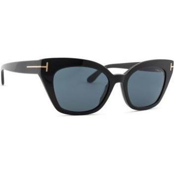 Tom Ford Juliette Sunglasses FT1031 01A 52, Stylish Black Female Sunglasses for Summer, Size: 52 MM