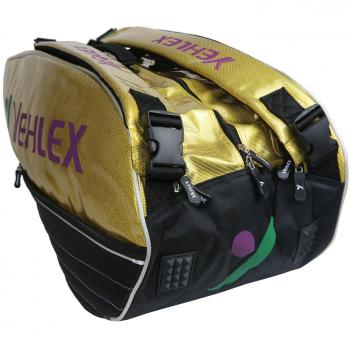 yehlex Triple compartimento bolsa de raqueta de bádminton