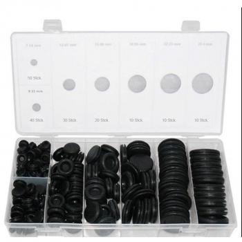 Rokoo 170 tapones de goma extensivos de los tapones de los tapones del cuerpo de los PC nuevos