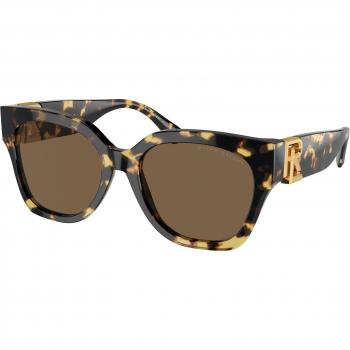 Ralph Lauren RL8221 The Oversized Ricky 500473 Women's Sunglasses Tortoiseshell Size 55