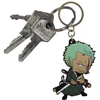 Llavero PVC Abystyle One Piece Zoro Super Deformed