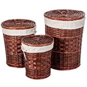 TU RINCON FAVORITO Set Cesto De La Ropa 3 Uds.