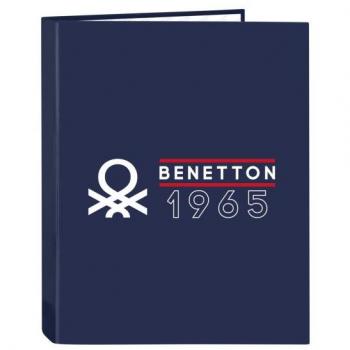 Carpeta Folio 4 Anillas Mixtas Benetton Varsity