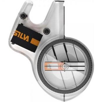 Silva Race 360 Brújula Derecha para Zurdos, Transparente, Talla Única