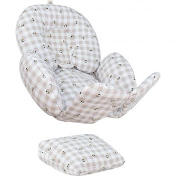 Cojín Reductor Universal para Silla de Coche y Capazo (3 Piezas) Jyoko Picnic Vichy