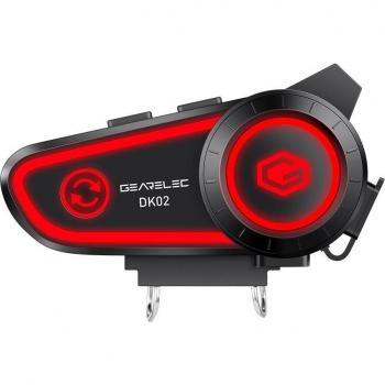 Auricular Bluetooth para casco de moto, kit manos libres IPX7 impermeable, 2800mAh, BT5.2, estéreo inalámbrico con 1000h de autonomía en espera
