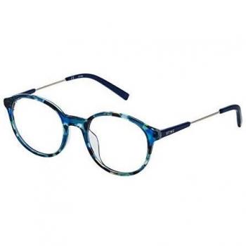 Sting VST069490GEE Gafas, Camouflage Mimetic Turquoise/Blue/Black, 49/20/140 Unisex Adulto