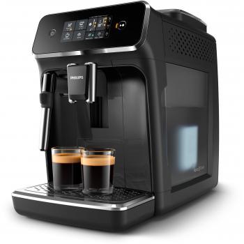 Philips EP2224/40 Cafetera Espresso Automática con Molinillo, 12 Posiciones de Molienda, 3 Temperaturas, Tanque de Agua de 1.8L