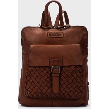 Mochila de piel Pikolinos Faura WHA726 Cognac