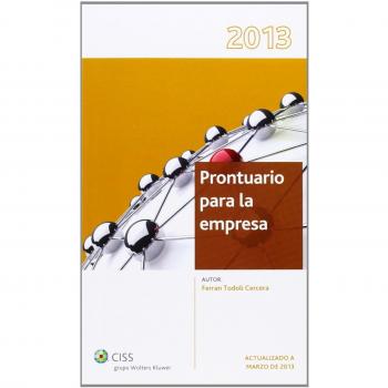 Prontuario para la empresa 2013