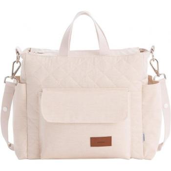 Bolso de maternidad Cambrass Viella Beige 16x43x37 CM