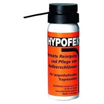 Horka Ecuestre HYPOFEKT Cierre de cremallera limpia y cuida Caballo riderwear Seguridad Spray - Naranja, 50 ml