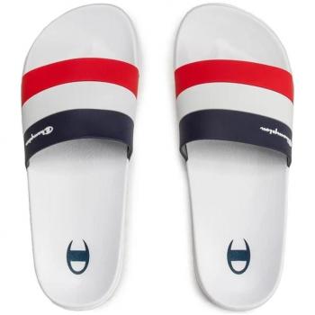 Chanclas Champion S21644 para Hombre - Material PVC - Color Blanco Tricolor