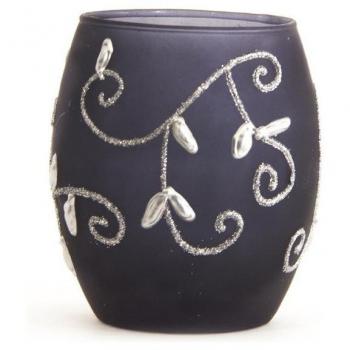 Vaso Candelabro Grande de Vidrio