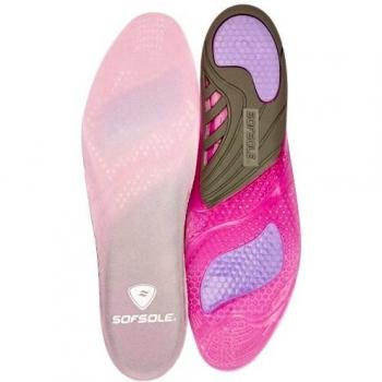 Sof Sole Gel Active W - Plantillas ortopédicas, color Azul, talla 36-42