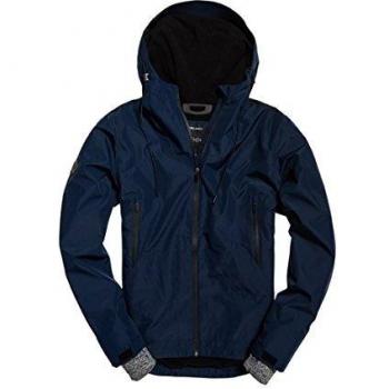 Superdry Hoodedelitewindcheater Chaqueta deportiva, Azul