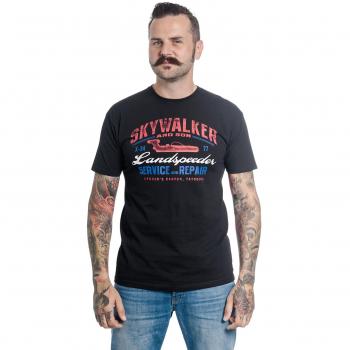 Star Wars Landspeeder Repair Camiseta Negro L