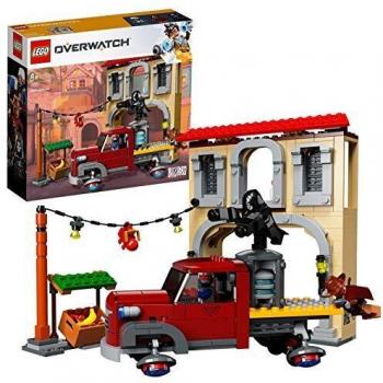LEGO Overwatch - Batalla Final en Dorado, Juguete de Construcción Basado en el Videojuego, Incluye Minifiguras de  Soldado 76, Reaper y McCree