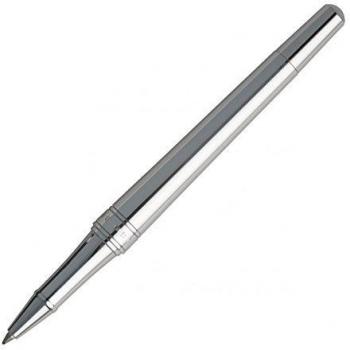 Hugo Boss HSN 5565 esencial Rollerball Pen-Plata / Negro