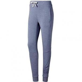 Reebok Te Marble Logo Pant Pantalón, Mujer, dendus, L