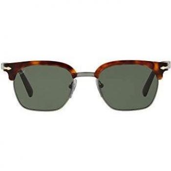 Persol 0PO3199S Gafas de sol, Rectangulares, 52, Havana
