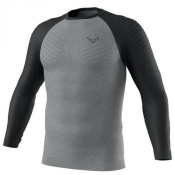 Camiseta interior de manga larga para hombre Dynafit Tour Light Merino (Negra)