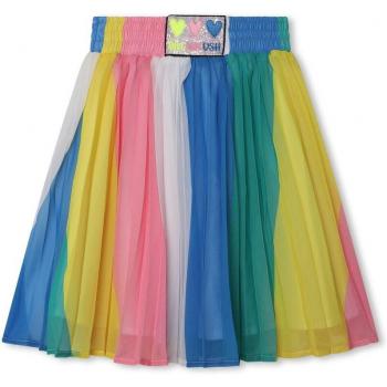 Falda de niña plisada multicolor Billieblush U20349