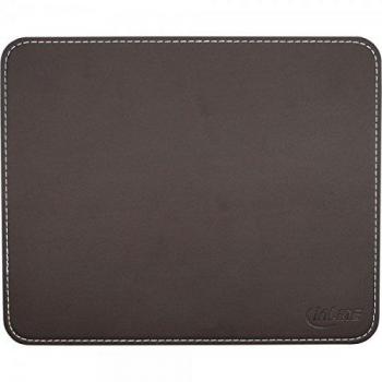 Alfombrilla de Ratón InLine Premium de Cuero Sintético Marrón, 220x180x3mm
