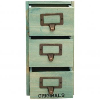 SuperStudio LO+DEMODA Cajonera Retro Wood