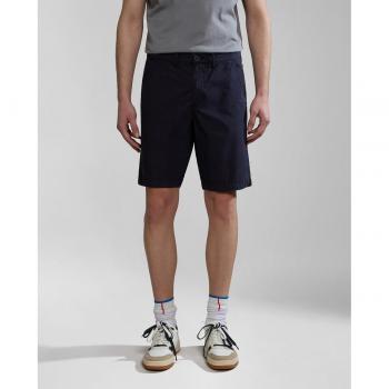 Bermuda Napapijri Nakuru 6 para hombre, regular fit, color azul marino, talla 36