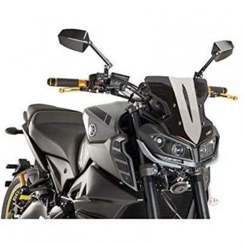 Puig 9376F Windscreen Naked New Generation for Yamaha MT-09 17'