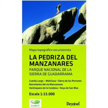 Mapa La Pedriza del Manzanares: Mapa 1:15.000