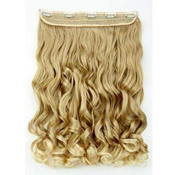 Extensiones de Clip CAISHA by PRETTYSHOP 40 cm Ondulado Rubio Mezcla C54-1