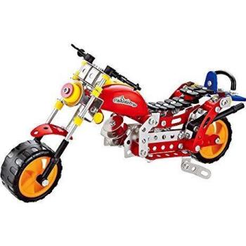 ColorBaby - Moto metal mecano, 255 piezas Smart Theory