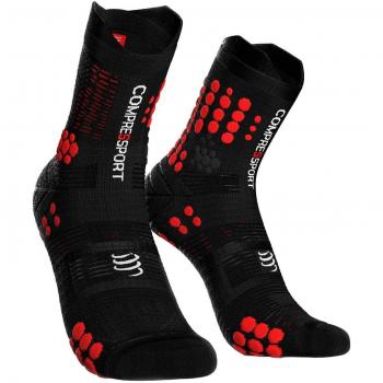 Compressport ST3T2SB Calcetines, Sin g?nero, Negro,39-41