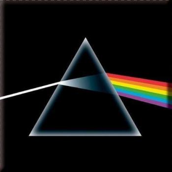 Imán para nevera Pink Floyd El lado oscuro de la luna tamaño único negro