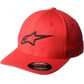 Alpinestars Hombre Ageless Curve Hat Gorra de béisbol Not Applicable, Rojo